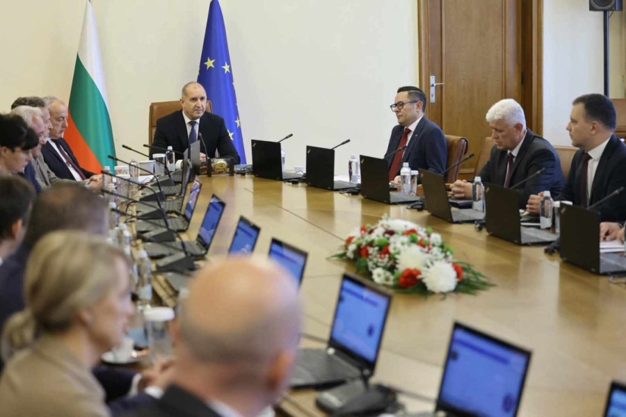 Румен Радев на днешното заседание на Министерския съвет