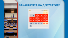 Депутатите решиха колко дни ще бъде лятната им ваканция