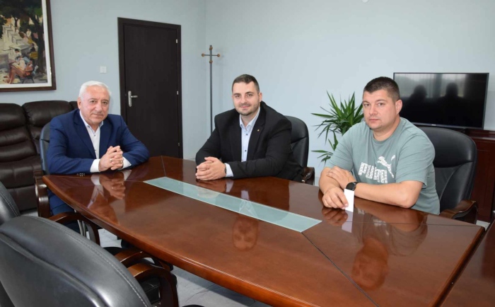 Областният управител на Видин на работна среща с директора на РИОСВ – Монтана 