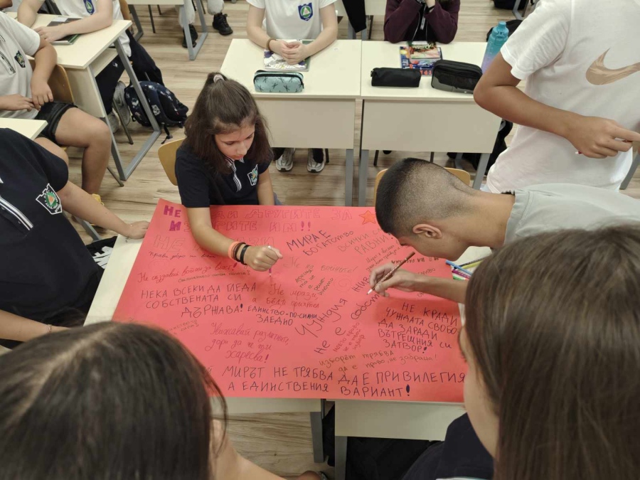 ППМГ – Враца с участие в международната инициатива „Заедно за мир“