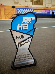 Ученици от СТМК Враца с приз за Дизайн от International H2 Grand Prix - Kosice Slovakia.