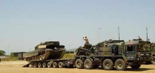 Внимание! Транспортират военна верижна техника от Враца! 
