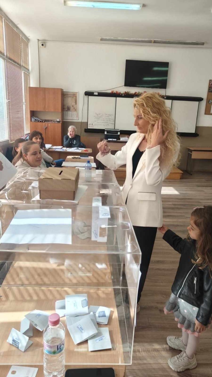 Заместник областният управител Христина Рангелова даде своя глас за бъдещето на България