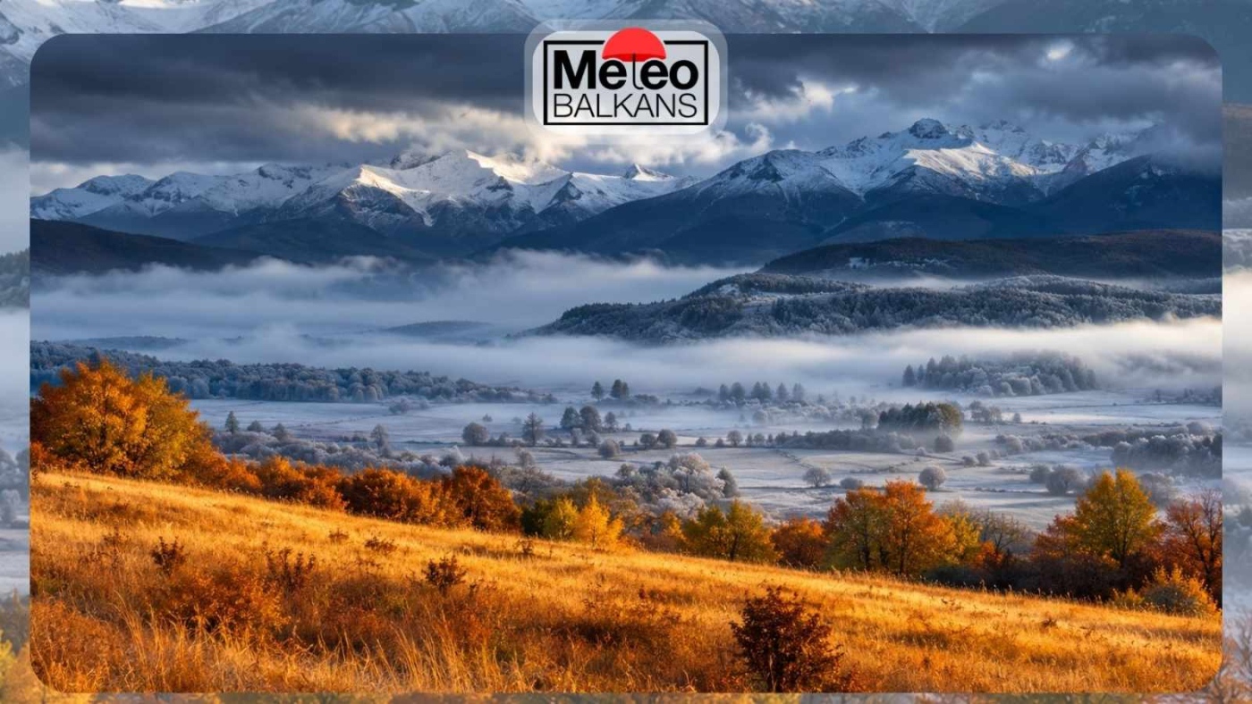 Седмична прогноза за времето на Meteo Balkans  /26 октомври – 1 ноември 2026 г./